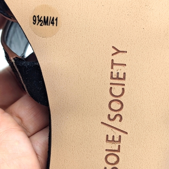 SOLE SOCIETY, Women’s shoes 9.5, Leopard Print, Low Heel. - Picture 10 of 14